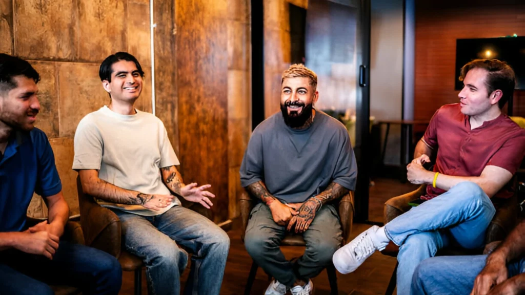 mature-man-introducing-himself-in-group-therapy-with-community-support-mental-health