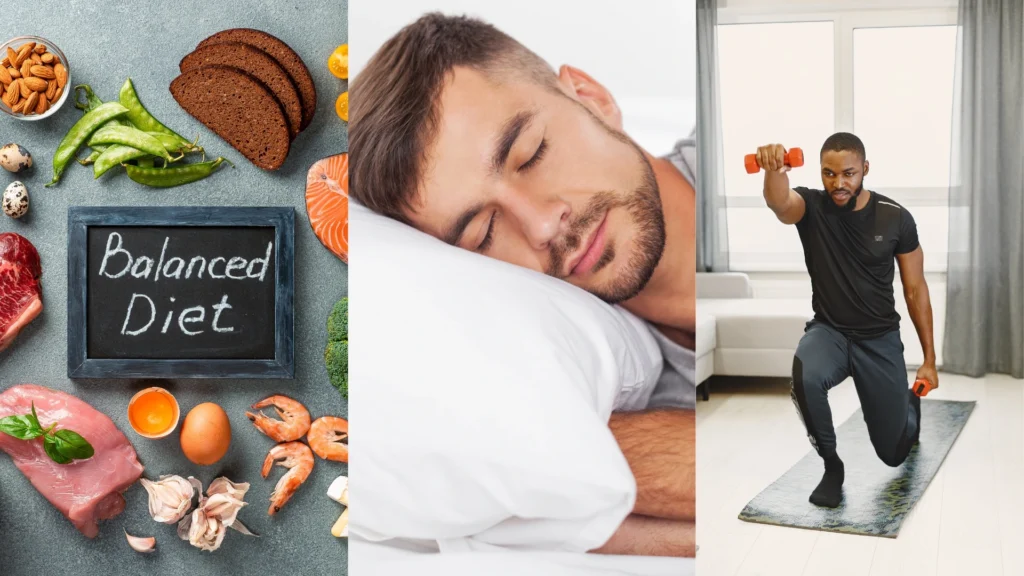 mens-health-issues-balanced-diet-sleep-and-exercise-for-vitality