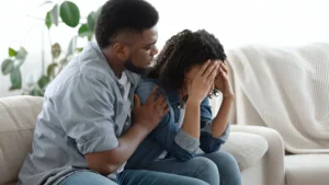 Couple-dealing-with-emotional-distress-illustrating-codependency-in-the-UK