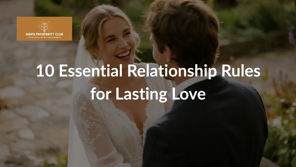 Happy-bride-and-groom-illustrating-Relationship-Rules