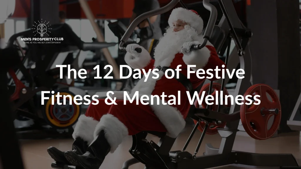 Santa-working-out-on-gym-machine–Festive-Fitness