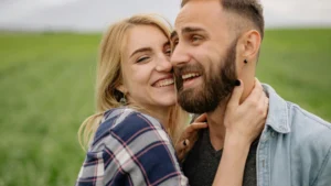 A-couple-sharing-a-joyful-moment-illustrating-emotional-connection.
